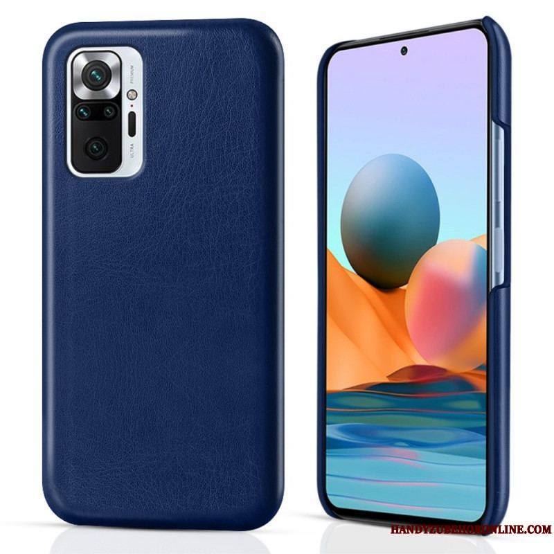 Coque Xiaomi Redmi Note 10 Pro Effet Cuir KSQ