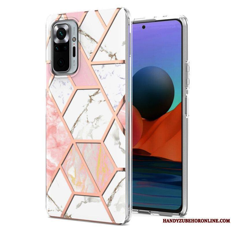 Coque Xiaomi Redmi Note 10 Pro Marbre Géométrie Intense