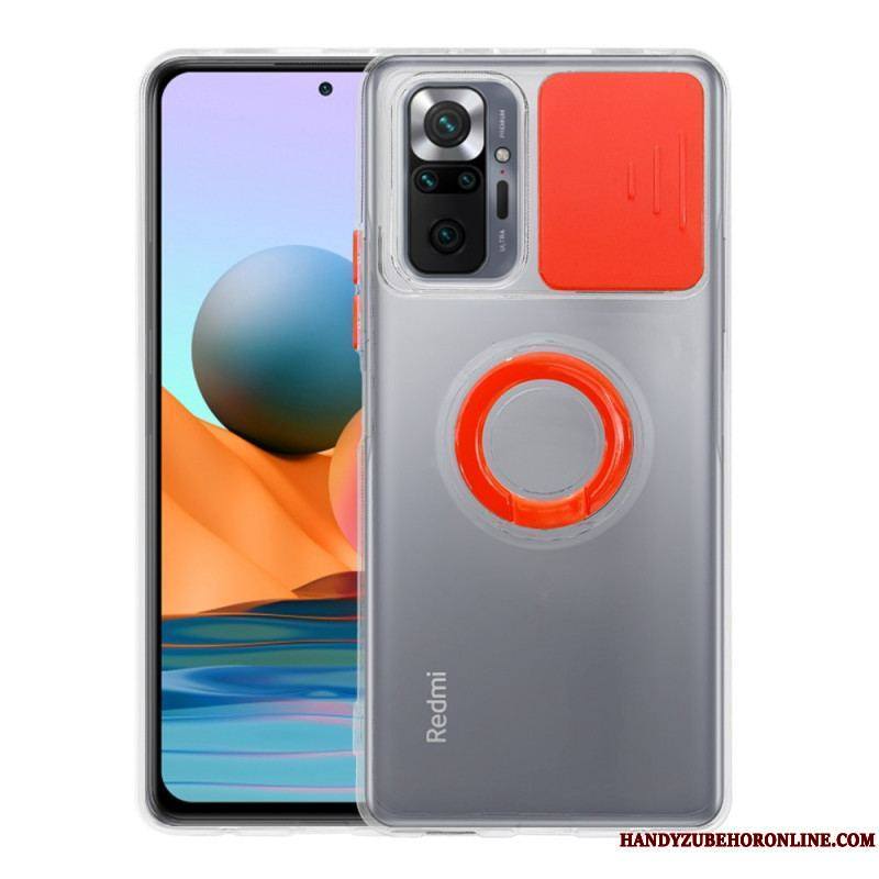 Coque Xiaomi Redmi Note 10 Pro Protège Appareil Photo avec Support