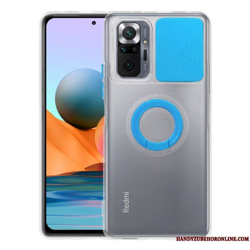 Coque Xiaomi Redmi Note 10 Pro Protège Appareil Photo avec Support