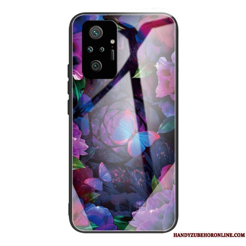 Coque Xiaomi Redmi Note 10 Pro Verre Trempé Variation Papillons