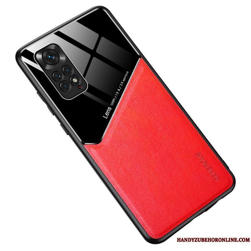 Coque Xiaomi Redmi Note 11 / 11s Effet Cuir Magnétique