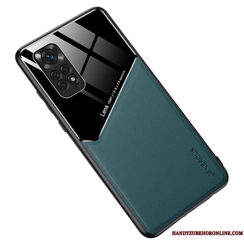 Coque Xiaomi Redmi Note 11 / 11s Effet Cuir Magnétique