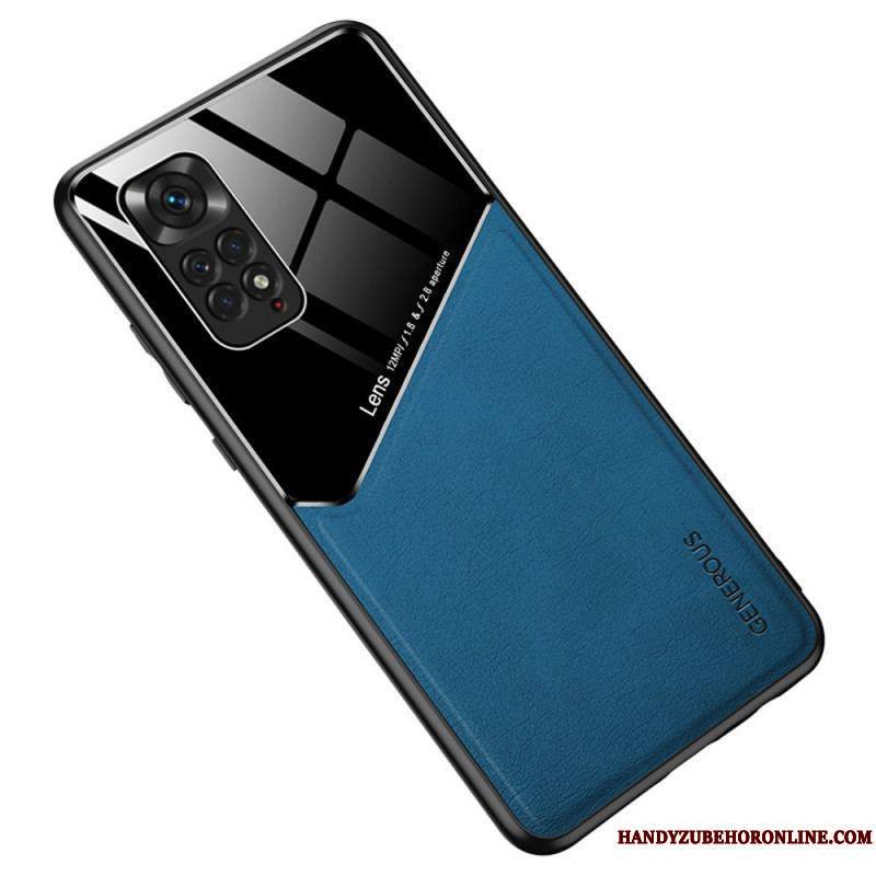 Coque Xiaomi Redmi Note 11 / 11s Effet Cuir Magnétique