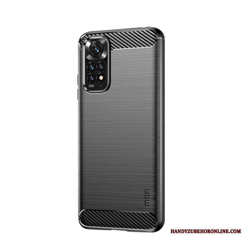 Coque Xiaomi Redmi Note 11 / 11s Fibre Carbone Brossée MOFI