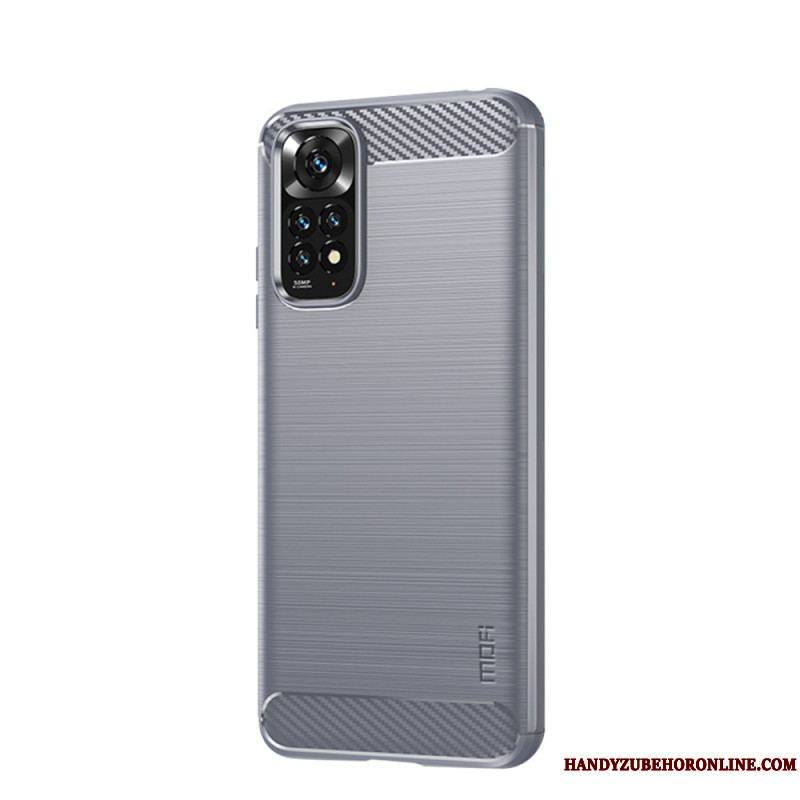 Coque Xiaomi Redmi Note 11 / 11s Fibre Carbone Brossée MOFI