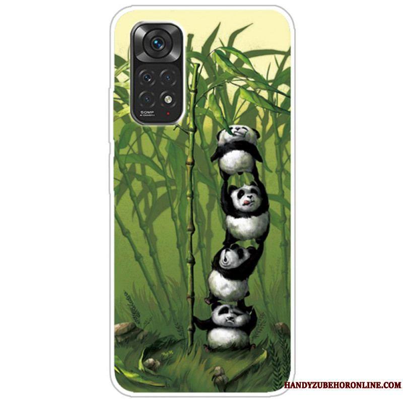 Coque Xiaomi Redmi Note 11 / 11s Tas de Pandas