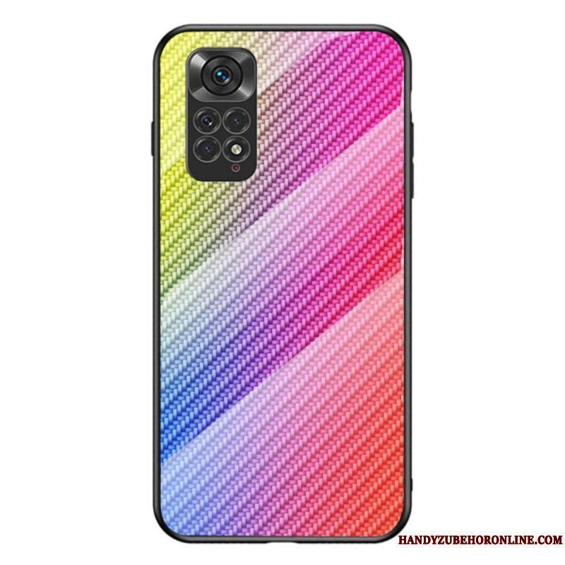 Coque Xiaomi Redmi Note 11 / 11s Verre Trempé Fibre Carbone