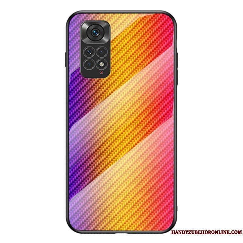 Coque Xiaomi Redmi Note 11 / 11s Verre Trempé Fibre Carbone