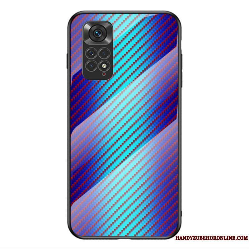 Coque Xiaomi Redmi Note 11 / 11s Verre Trempé Fibre Carbone