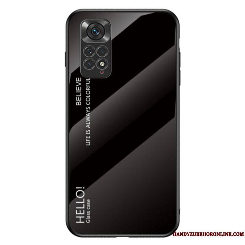 Coque Xiaomi Redmi Note 11 / 11s Verre Trempé Hello