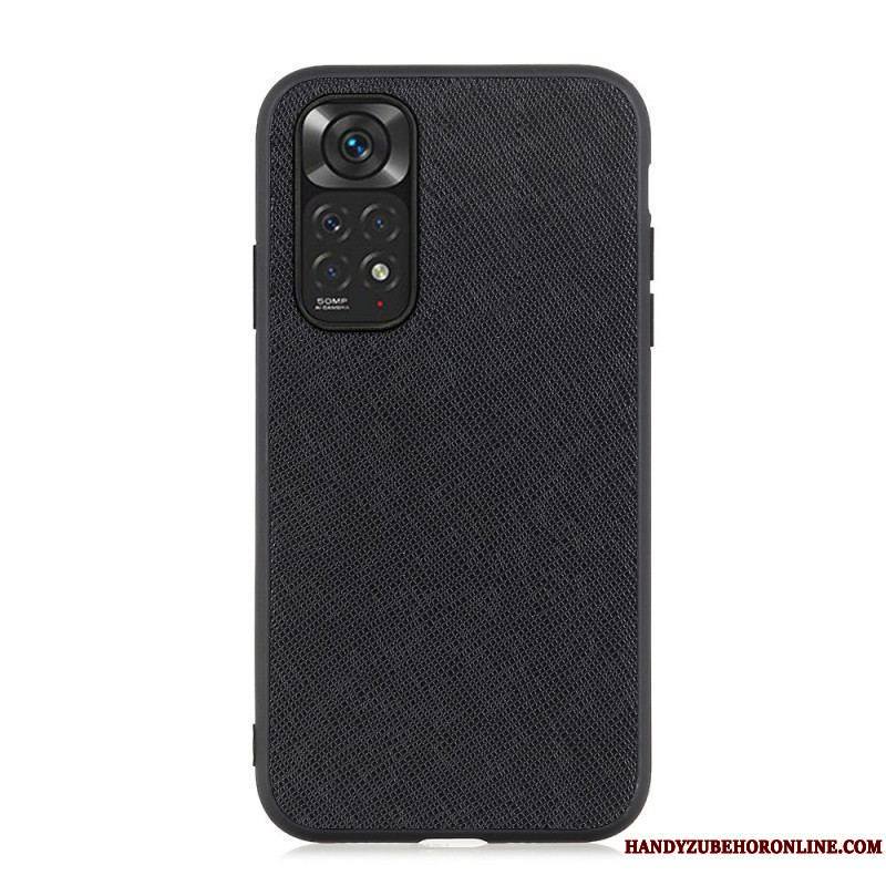 Coque Xiaomi Redmi Note 11 / 11s Véritable Cuir Texturé