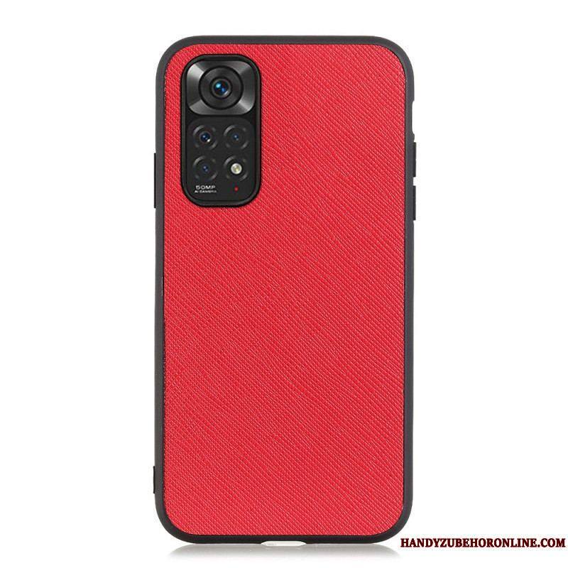 Coque Xiaomi Redmi Note 11 / 11s Véritable Cuir Texturé