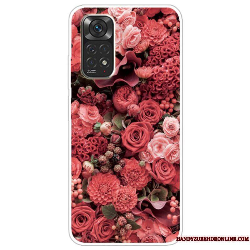 Coque Xiaomi Redmi Note 11 Pro / Note 11 Pro 5G Fleurs Intenses