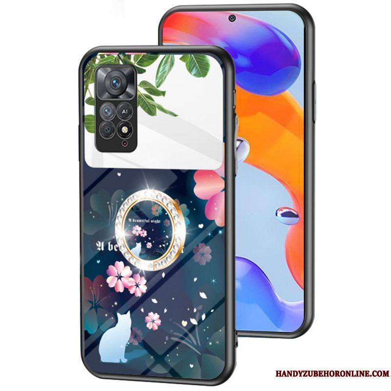 Coque Xiaomi Redmi Note 11 Pro / Note 11 Pro 5G Miroir avec Anneau Rotatif