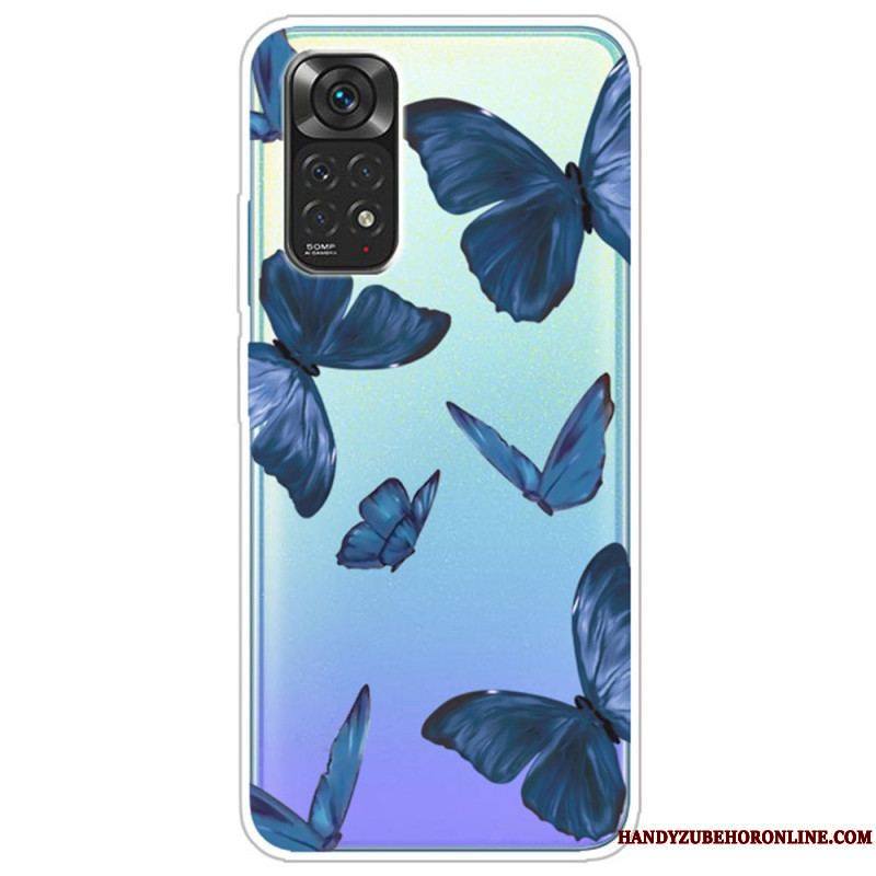 Coque Xiaomi Redmi Note 11 Pro /  Note 11 Pro 5G Papillons Sauvages