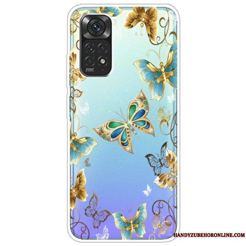 Coque Xiaomi Redmi Note 11 Pro /  Note 11 Pro 5G Vol de Papillons