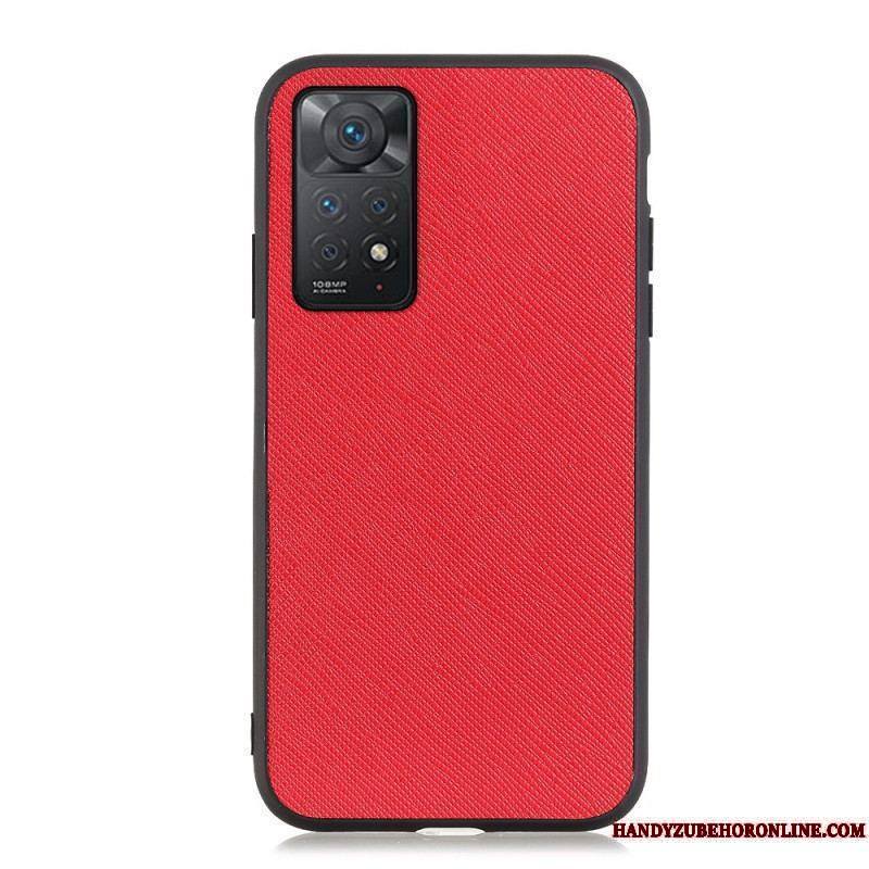 Coque Xiaomi Redmi Note 11 Pro / Note 11 Pro 5G Véritable Cuir Texturé