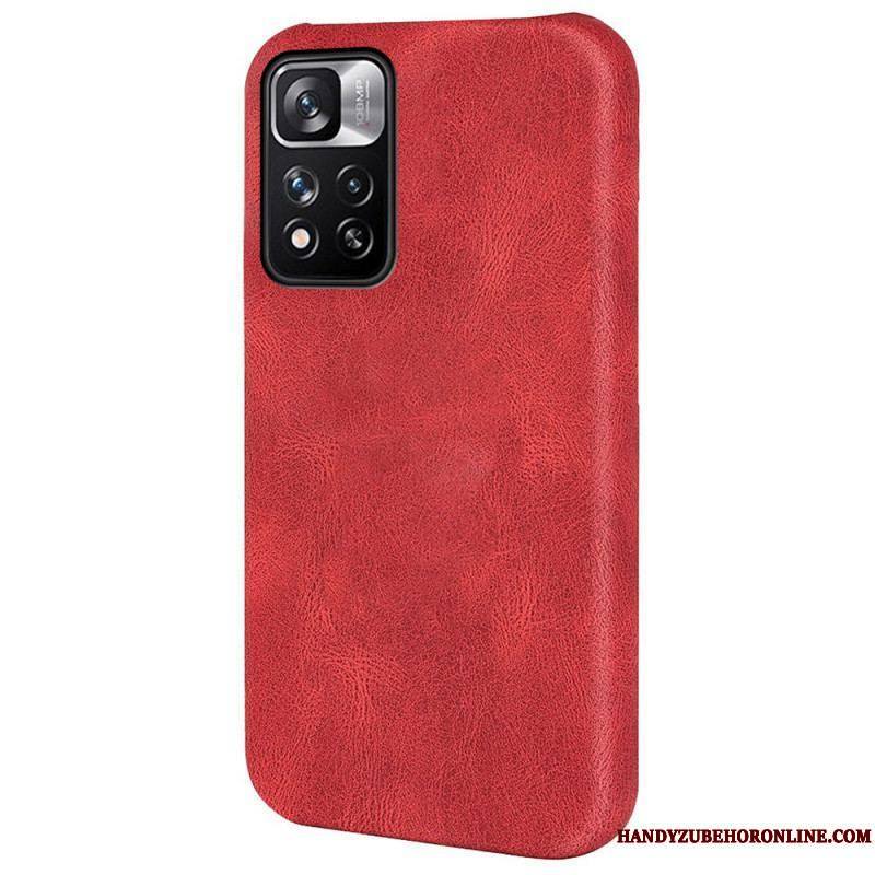 Coque Xiaomi Redmi Note 11 Pro Plus 5G Effet Cuir Design