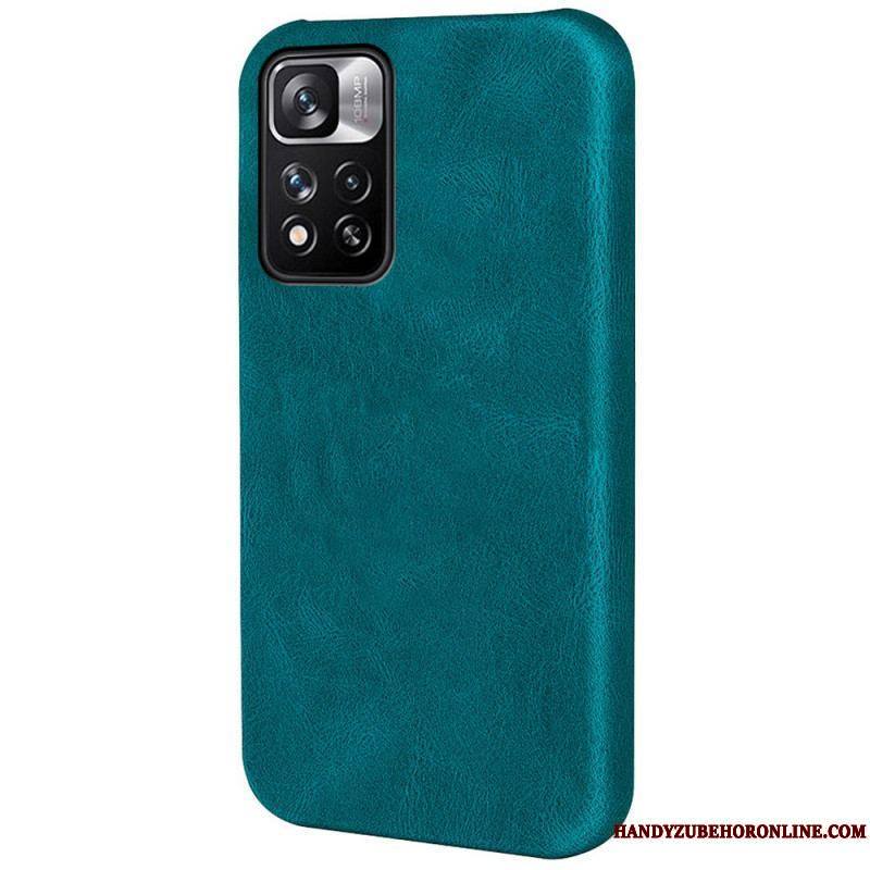 Coque Xiaomi Redmi Note 11 Pro Plus 5G Effet Cuir Design