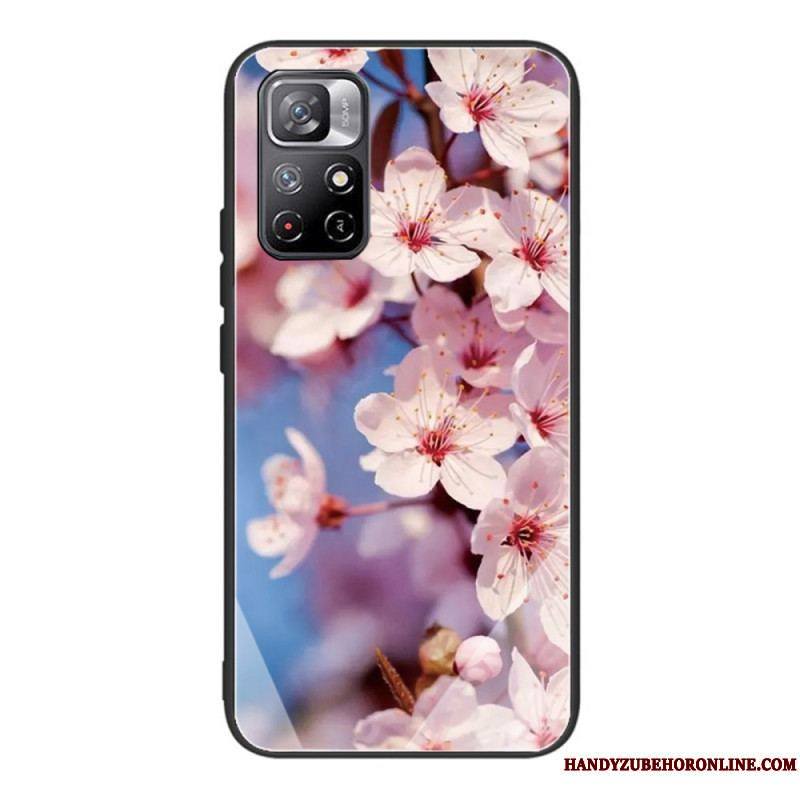 Coque Xiaomi Redmi Note 11 Pro Plus 5G Verre Trempé Fleurs