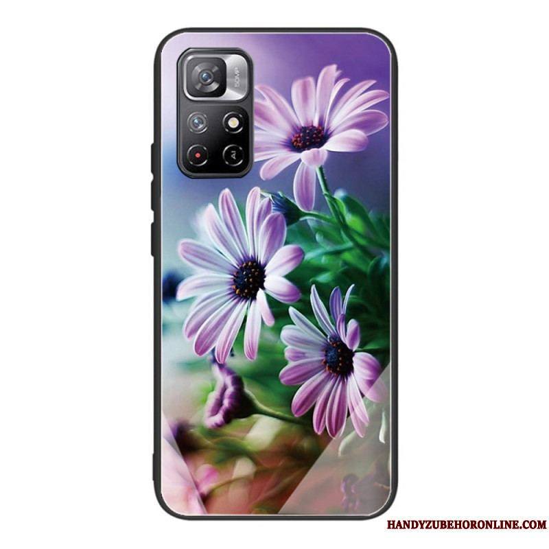 Coque Xiaomi Redmi Note 11 Pro Plus 5G Verre Trempé Fleurs