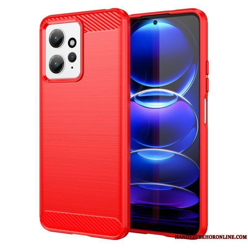 Coque Xiaomi Redmi Note 12 4G Fibre Carbone Brossée