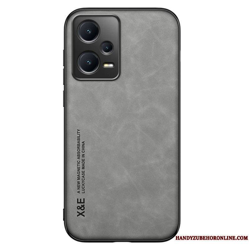 Coque Xiaomi Redmi Note 12 Pro Plus Cuir Effet Cuir X&E