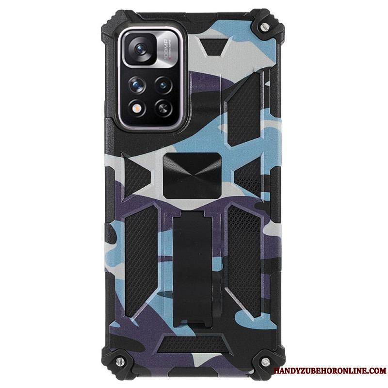 Coque Xioami Redmi Note 11 Pro Plus 5G Camouflage Support Amovible