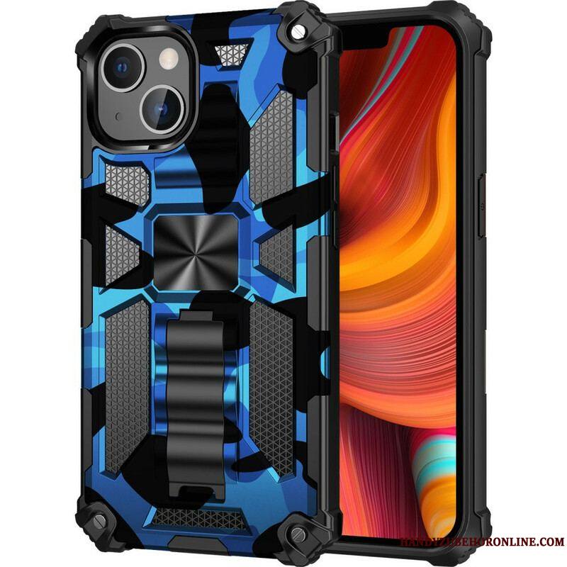 Coque iPhone 13 Mini Camouflage Support Amovible