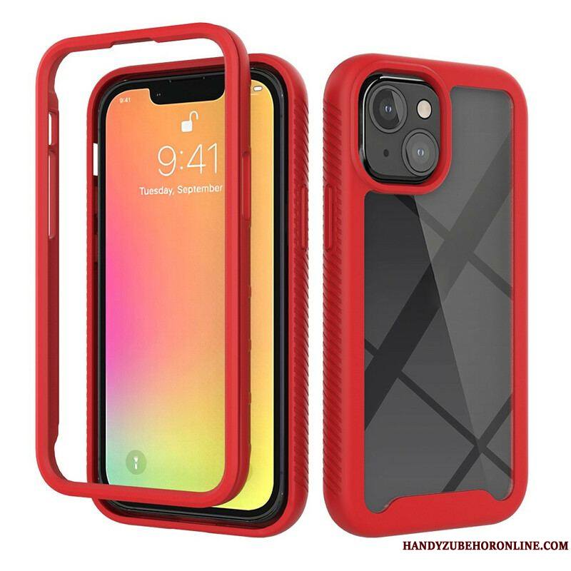 Coque iPhone 13 Mini Conception Hybride Rebords Silicone