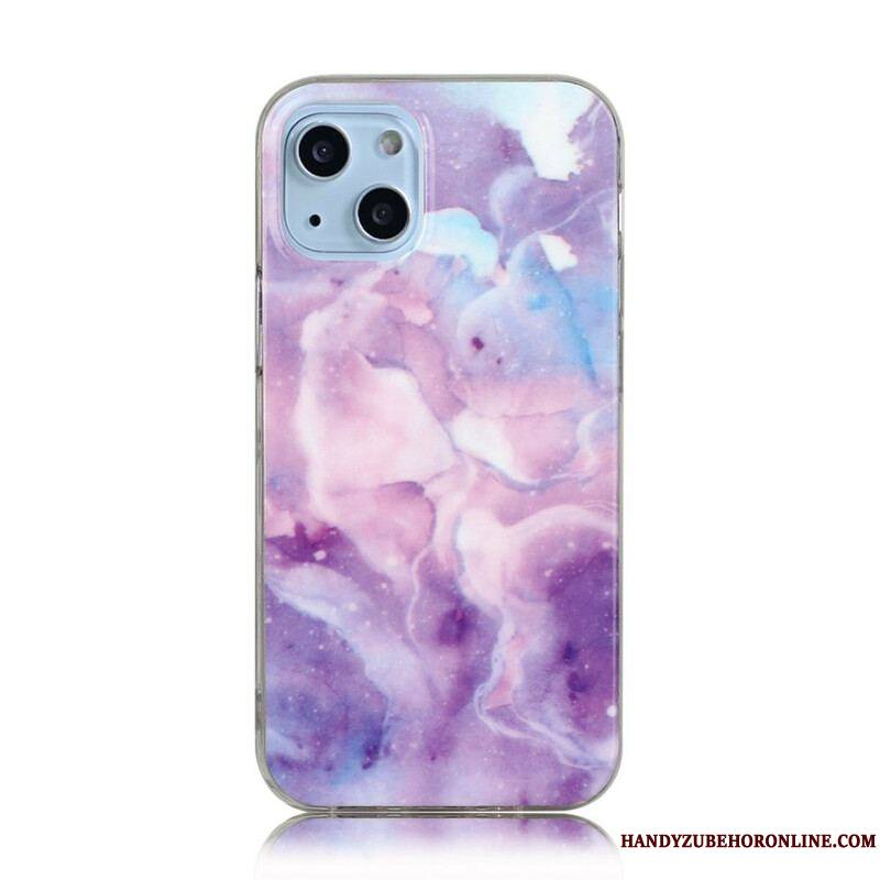 Coque iPhone 13 Mini Déclinaison Marbre