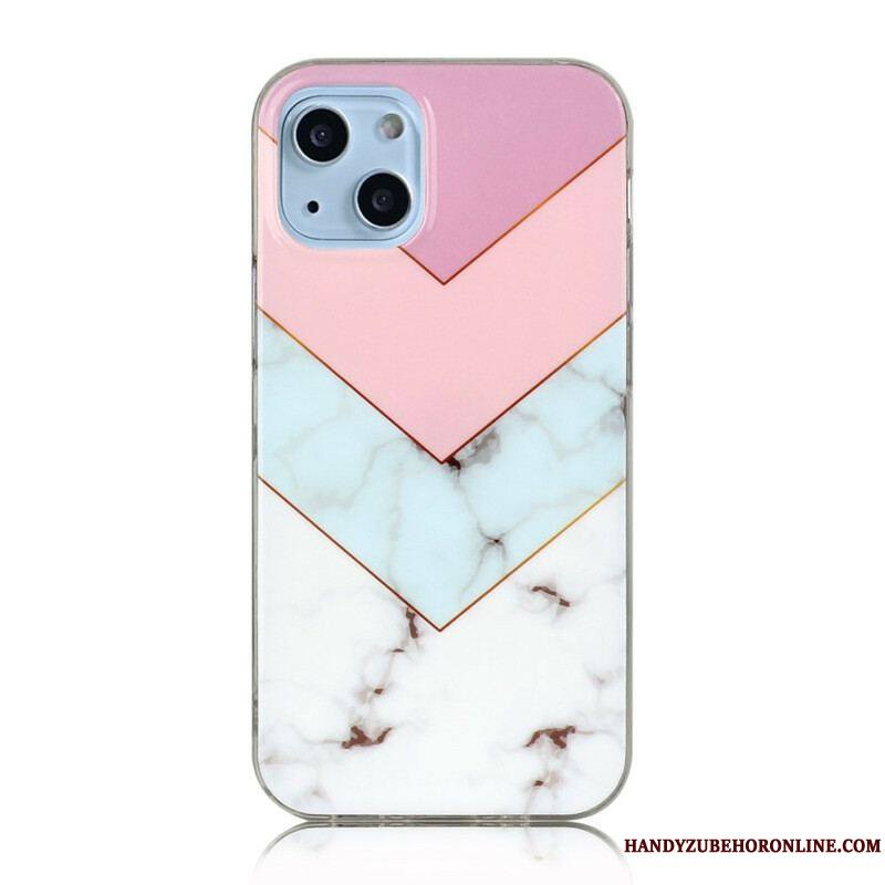 Coque iPhone 13 Mini Déclinaison Marbre