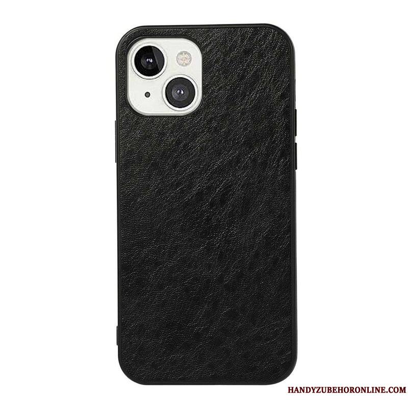 Coque iPhone 13 Mini Effet Cuir Élégance