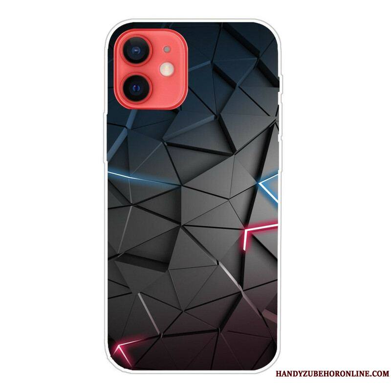 Coque iPhone 13 Mini Flexible Géométrie