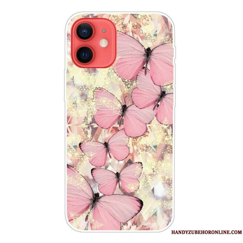 Coque iPhone 13 Mini Papillons Papillons