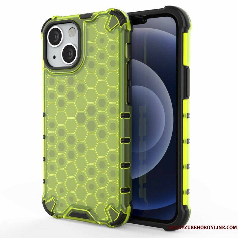 Coque iPhone 13 Mini Style Nid d'Abeille