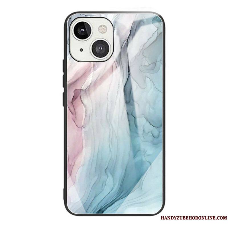 Coque iPhone 13 Mini Verre Trempé Marble