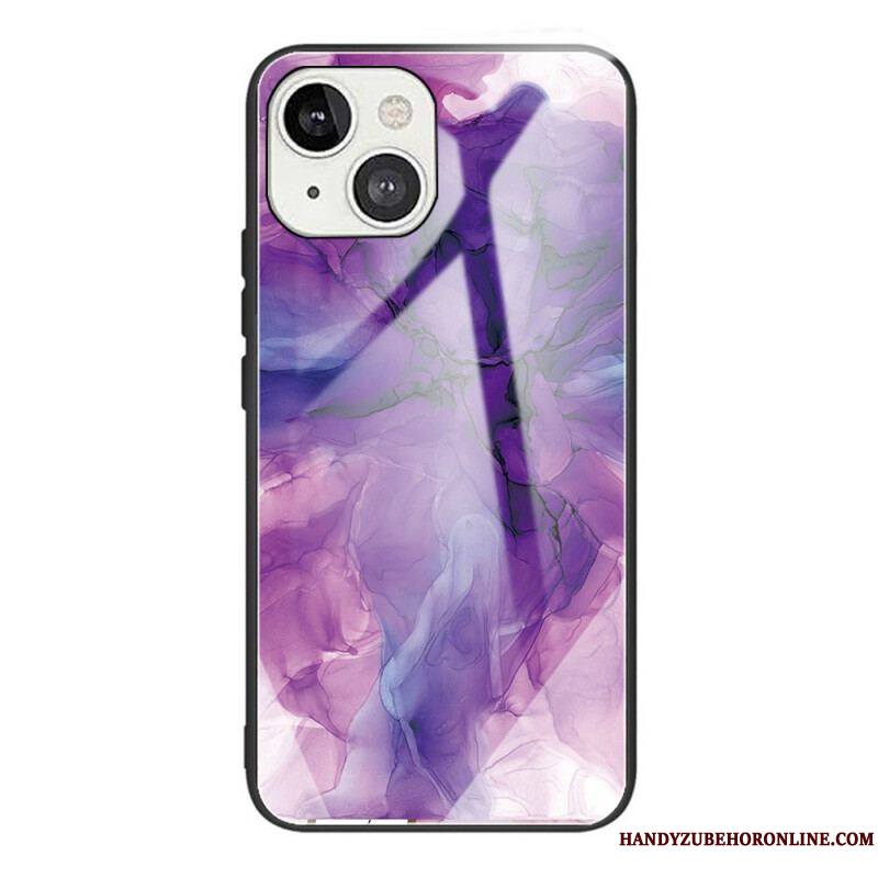 Coque iPhone 13 Mini Verre Trempé Marble