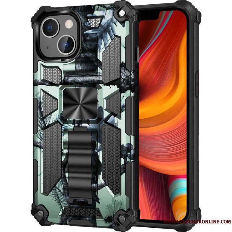 Coque iPhone 13 Pro Camouflage Support Amovible