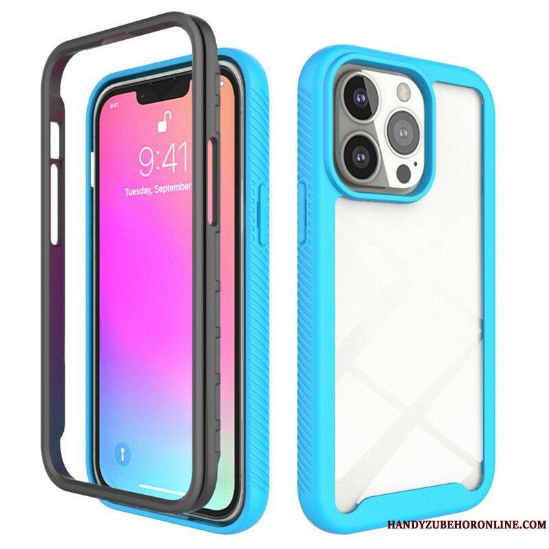 Coque iPhone 13 Pro Conception Hybride Rebords Silicone