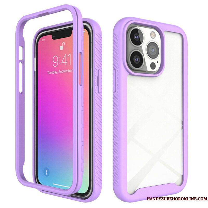 Coque iPhone 13 Pro Conception Hybride Rebords Silicone