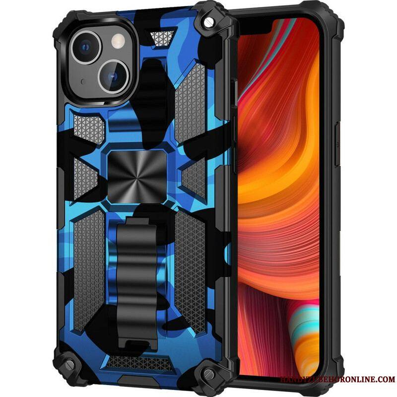 Coque iPhone 13 Pro Max Camouflage Support Amovible
