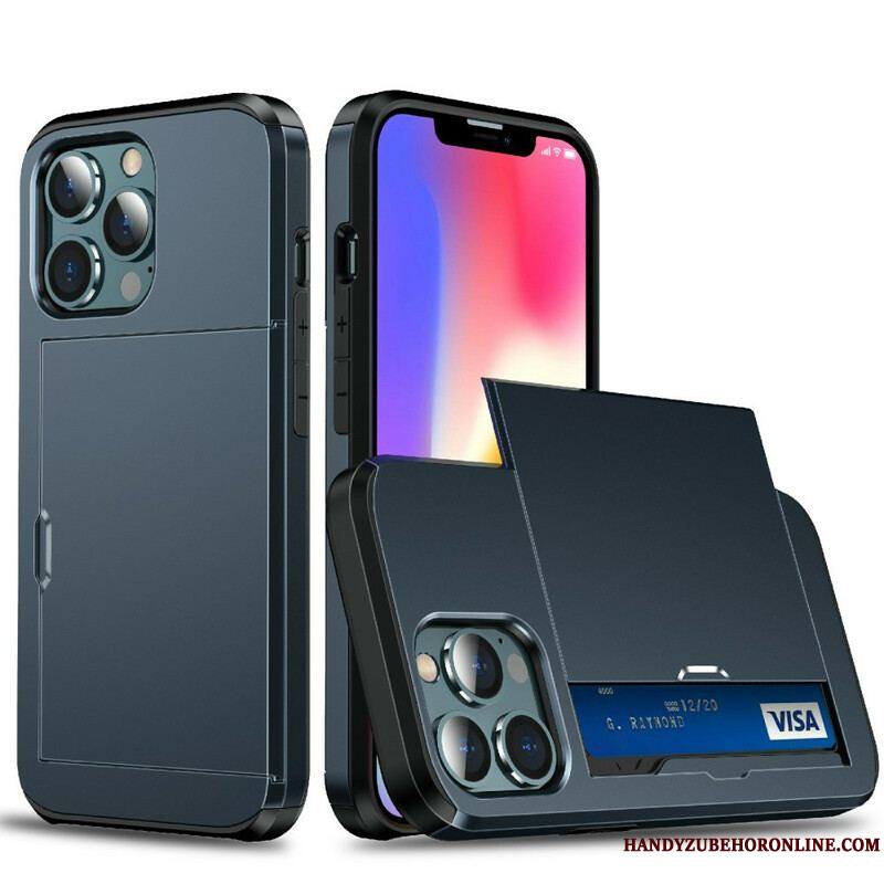 Coque iPhone 13 Pro Max Porte-Carte à Glissière