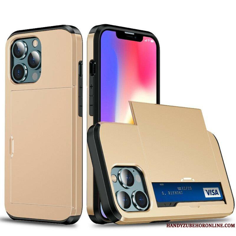 Coque iPhone 13 Pro Max Porte-Carte à Glissière