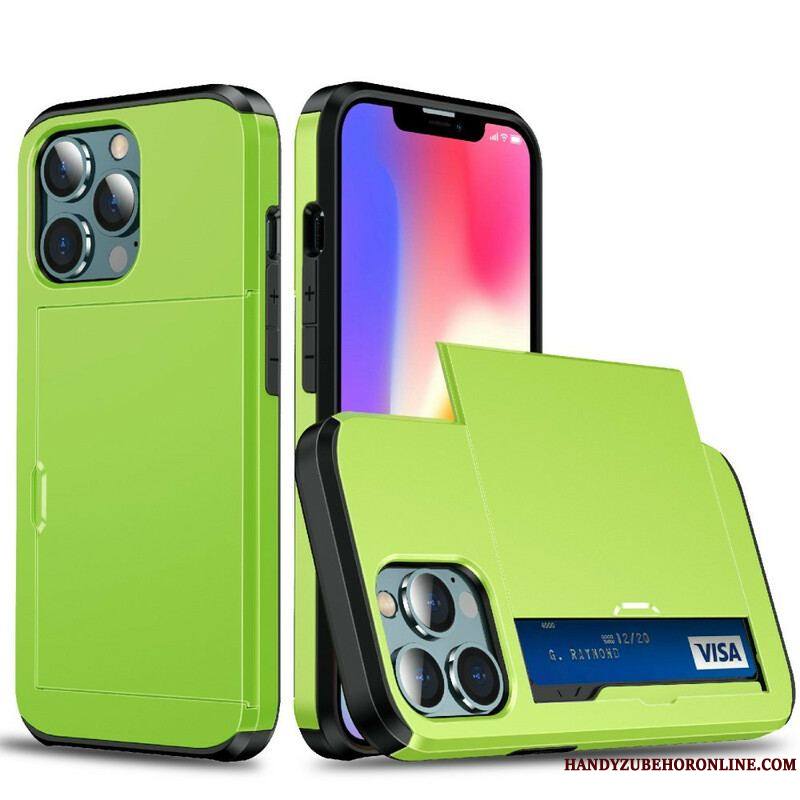 Coque iPhone 13 Pro Max Porte-Carte à Glissière