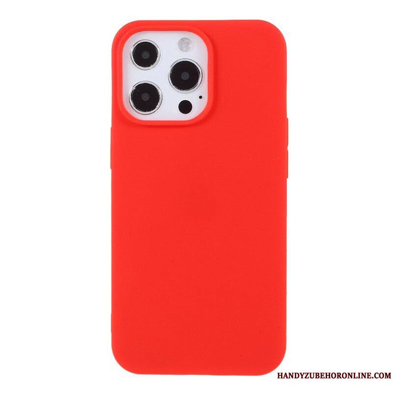 Coque iPhone 13 Pro Max Silicone Flexible Mat