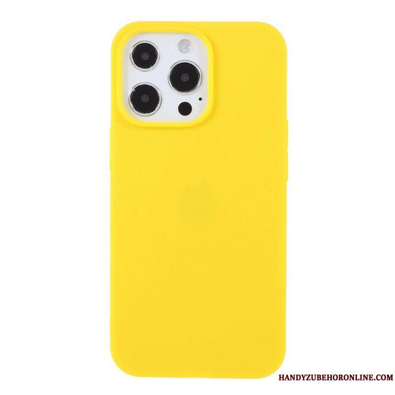 Coque iPhone 13 Pro Max Silicone Flexible Mat