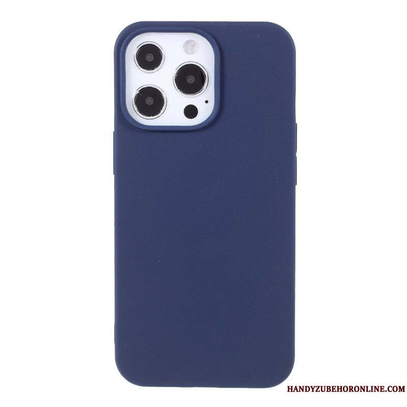 Coque iPhone 13 Pro Max Silicone Flexible Mat