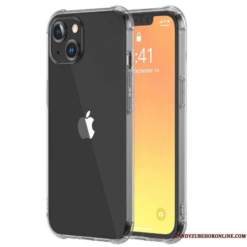 Coque iPhone 13 Pro Max Transparente LEEU Coussins Protecteurs